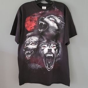 Delta pro Weight VTG "Wolves" shirt Sz Lg